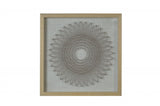 15 x 2 x 20 Stunning Brown Wood And Glass - Shadow Box