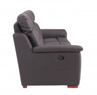 41" Brown Fascinating Leather Reclining Chair