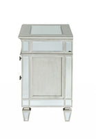 19' X 32' X 31' Mirrored Wood Nightstand