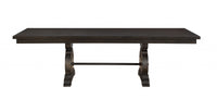 45' X 104' X 30' Rustic Walnut Wood Dining Table