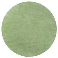 2' x 7' Spearmint Green Plain Runner  Rug