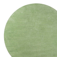 2' x 7' Spearmint Green Plain Runner  Rug