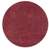 8'x11' Red Heather Indoor Shag Rug
