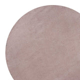 5' x 7' Rose Pink Plain Indoor Area Rug