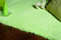 2' x 7' Spearmint Green Plain Runner  Rug