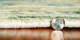 5' x 7'  Viscose Sand or  Blue Area Rug
