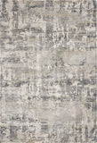 5' x 8' Natural Abstract Brushstrokes Indoor Area Rug
