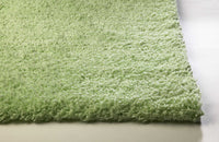2' x 7' Spearmint Green Plain Runner  Rug