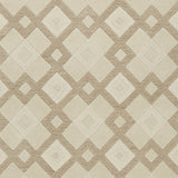 2' x 7' Ivory Diamond Tiles Wool Runner Rug
