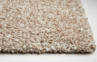 8'x10' Ivory Heather Indoor Shag Rug