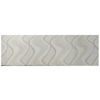 8' x 10' 6 Wool Ivory  Area Rug