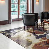 5' x 7'  Ft Polypropylene Multi Area Rug