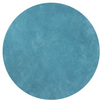 2' x 4' Polyester Highlighter Blue Area Rug