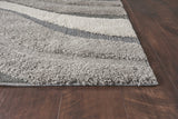 5' x 7' Rose Pink Plain Indoor Area Rug
