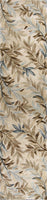 5'x8' Ivory Hand Tufted Pinnate Fronds Indoor Area Rug