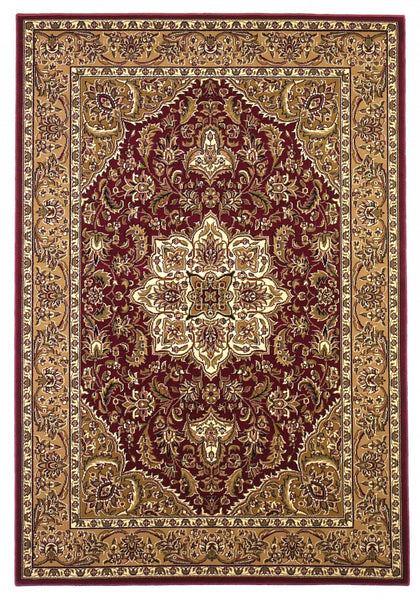 9' x 13'  Polypropylene Red or  Beige Area Rug