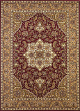 9' x 13'  Polypropylene Red or  Beige Area Rug
