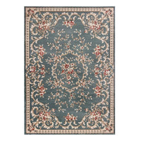 9' x 12'  Polypropylene Slate Blue Area Rug