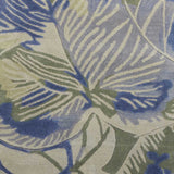 5'x8' Blue Green Hand Tufted Caladium Indoor Area Rug