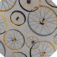 1' x 2' Polyester Grey Area Rug