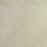 5' x 8' Wool Ivory Area Rug