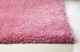 8' Hot Pink Plain Runner Rug