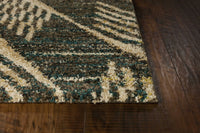 2'7 x 4'11 Polypropylene Grey Area Rug