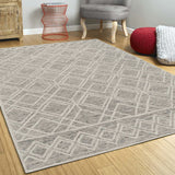 8' x 10'  Wool Sand Area Rug