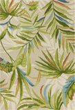 3' x 5' Sand Tropical UV Treated Area Rug