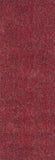 8'x11' Red Heather Indoor Shag Rug