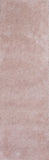 5' x 7' Rose Pink Plain Indoor Area Rug
