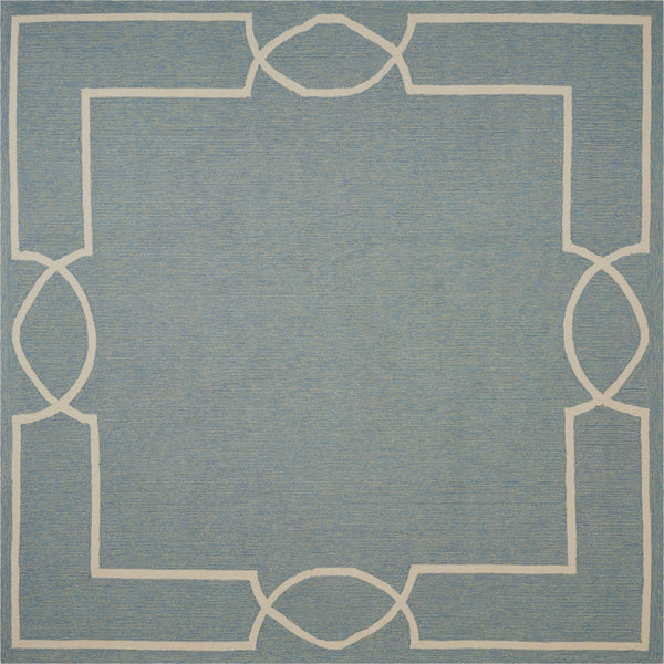 7' Square   UV treated Polypropylene Spa Area Rug