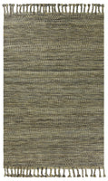 5 x 8  Wool Slate Area Rug