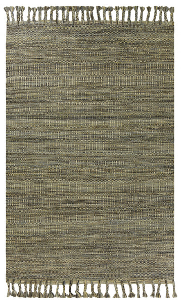 5 x 8  Wool Slate Area Rug