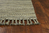 5 x 8  Wool Slate Area Rug