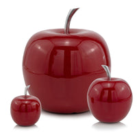 Buffed Red Extra Large Apple Sculpture