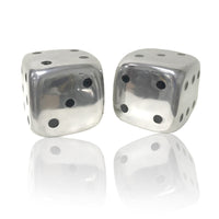 6' x 6' x 6' Buffed Decorative Dice Set of 2