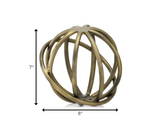 Superb Bronze Large Sphere