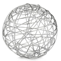 7' x 7' x 7' Silver Large Wire Sphere