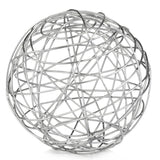 7' x 7' x 7' Silver Large Wire Sphere