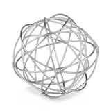 7' x 7' x 7' Silver Large Wire Sphere