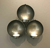 2.75' x 8.5' x 8.75' Bronze Cluster 3 Lite Wall Sconce