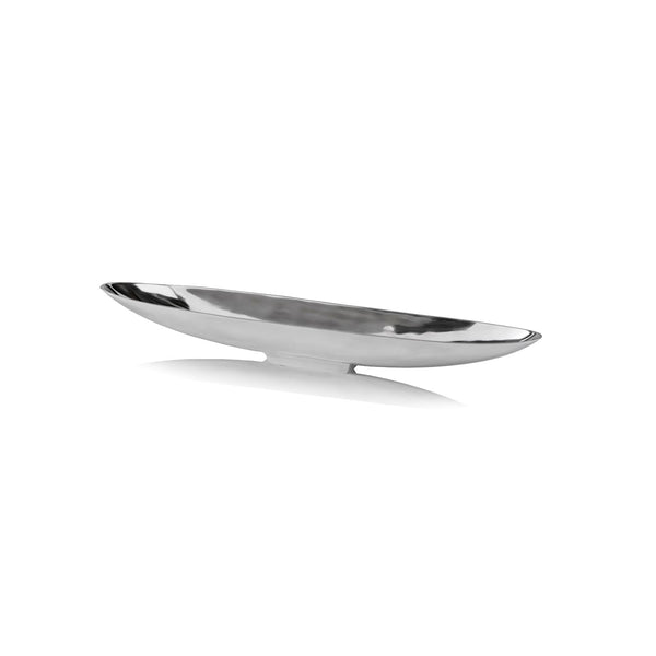 32' Contempo Shiny Silver Long Boat Tray