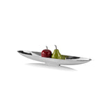 32' Contempo Shiny Silver Long Boat Tray