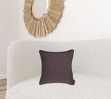Fuchsia and Black Zigzag Decorative Throw Pillow Cover