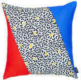 18"x18" Memphis Square Printed Decorative Throw Pillow Cover