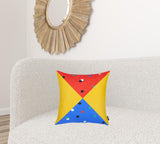 18"x18" Memphis Square Printed Decorative Throw Pillow Cover