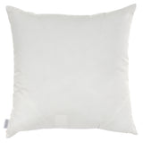 Square Gray Pink and Black Decorative Throw Pillow Cover