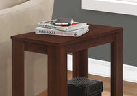 11.75" x 23.75" x 22" Cherry Particle Board Laminate  Accent Table