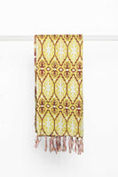 18" x 72" Multi-colored Eclectic Bohemian Traditional - Scarf